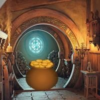 Free online html5 games - Arched Hobbit House Escape HTML5 game - WowEscape