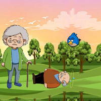 Free online html5 escape games - Assist The Delirious Grandpa