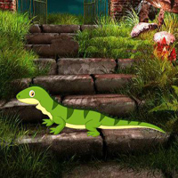 Free online html5 games - Assist The Injured Lizard game 