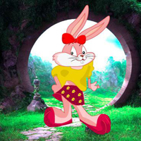 Free online html5 games - Beauty Bunny Escape From Mirror game 