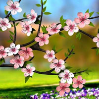 Free online html5 games - Blooming Flowers Land Escape HTML5 game 