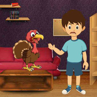 Free online html5 games - Boy Find The Turkey game 