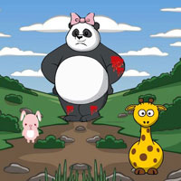 Free online html5 escape games - Care For The Wounded Panda