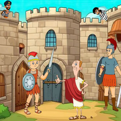Castle Warriors Caught The Thieves