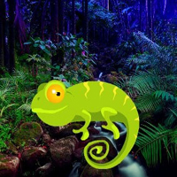 Chameleon Forest Escape HTML5