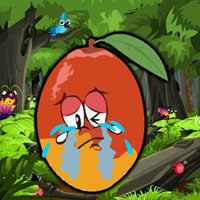 Free online html5 games - Crying Fruit Forest Escape game - WowEscape