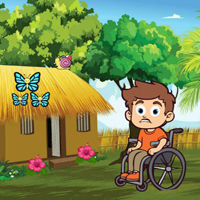 Free online html5 games - Disabled Boy Reach Home game 