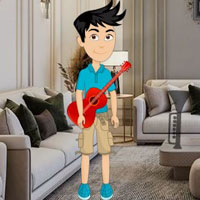 Free online html5 games - Escape The Guitar Boy HTML5 game - WowEscape