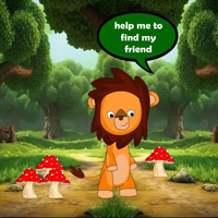 Find The Lion Friend