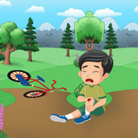 Free online html5 games - First Aid The Injured Boy game 