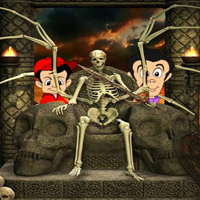 Free online html5 games - Friends Rescue From Skeleton HTML5 game - WowEscape