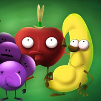 Free online html5 games - Fruit Living World Escape HTML5 game 