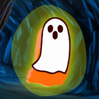 Funny Cave Ghost Escape HTML5