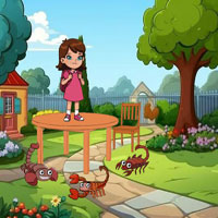 Girl Escaped Scorpions Surroundings