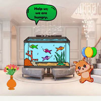 Free online html5 escape games - Help Fishes Waiting For Food