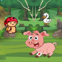 Free online html5 escape games - Help Troubled Wounded Piggy