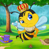 Honey Bee Queen Reaches Castle