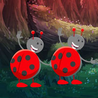 Free online html5 games - Lady Bug Pair Escape HTML5 game 