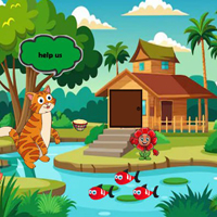 Free online html5 escape games - Liberate The Baby Cat