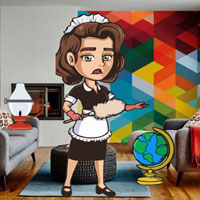 Free online html5 escape games - Maid Missed Gold Chain