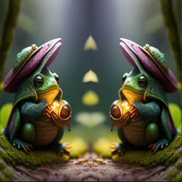 Free online html5 games - Mysterious Frog Land Escape HTML5 game 