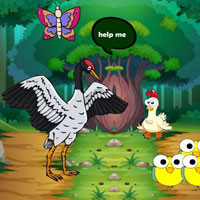 Free online html5 escape games - Nourish The Starving Crane