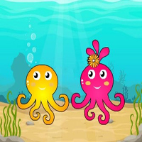 Free online html5 games - Octopus Pair Escape HTML5 game 
