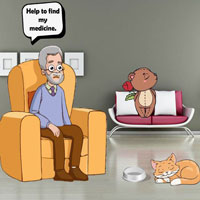 Free online html5 escape games - Older Man Looks For Medicine