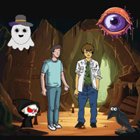 Free online html5 escape games - Pals Flee Perilous Cave