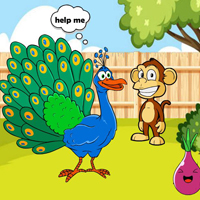 Peacock Reunited With Friends