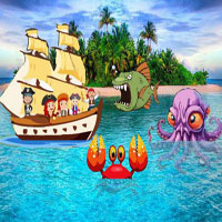 Free online html5 escape games - People Escaped Sea Monsters