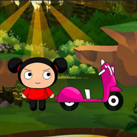 Free online html5 games - Pucca Find The Vespa game - WowEscape