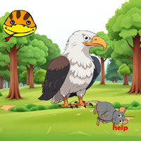 Free online html5 escape games - Release Eagle Caught Rat