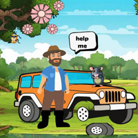 Free online html5 escape games - Repair The Boy Jeep