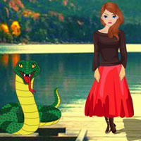Free online html5 games - Rescue The Girl From King Cobra HTML5 game - WowEscape