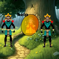 Free online html5 games - Rescue The Trapped Queen game 
