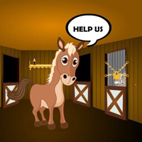 Free online html5 games - Save Naive Horse Foal game 