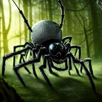 Spider Web Nature Forest Escape HTML5