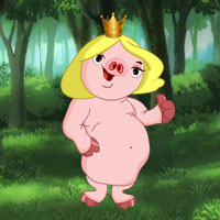 Free online html5 games - Swine Meets The Friend game 