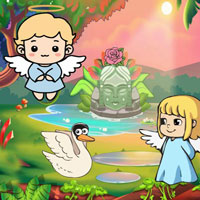 Tiny Angel Jungle Escape