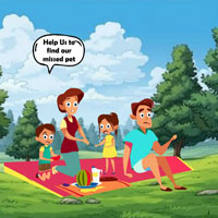 Free online html5 games - Tourist Family Missed Pet game 