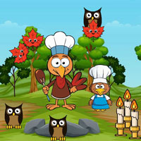 Free online html5 escape games - Turkey Chefs Reached Farm