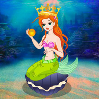 Free online html5 games - Undersea Golden Pearl Escape HTML5 game 