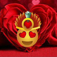 Free online html5 games - Valentine Charming Rose House Escape game 