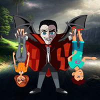 Free online html5 games - Vampire Forest Couple Escape game - WowEscape