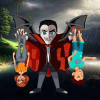 Free online html5 escape games - Vampire Forest Couple Escape