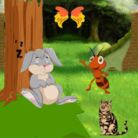 Free online html5 escape games - Wake Bunny Pal To Play