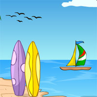 Free online html5 games - MirchiGames Coastline Escape game 