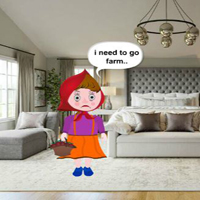 Free online html5 games - Trapped Farm Girl Escape game 