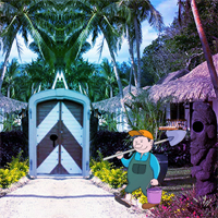Free online html5 games - G4K Island Resort Escape game 